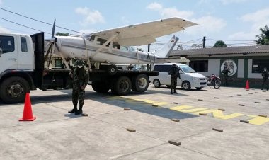 Trópico: incautan ‘narcoavioneta’ con más de 152 kilos de cocaína