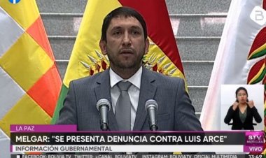 Gobierno denuncia a Arce y dice que «sonsacaba» dinero a funcionarios