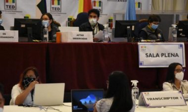 TED instala la Sala Plena y se pone tres días de meta para terminar el conteo