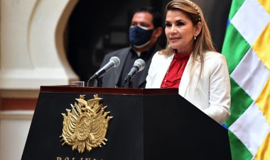 Áñez felicita triunfo del binomio del MAS y les pide gobernar pensando en Bolivia