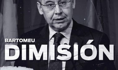 Bartomeu presenta su dimisión como presidente del FC Barcelona