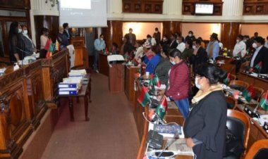 La Asamblea da inicio a la exposición del informe de Sacaba y Senkata
