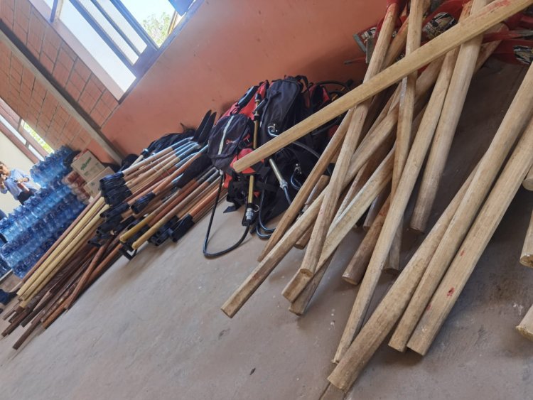 Gobernación de Tarija se solidariza con Macheretí para sofocar los incendios