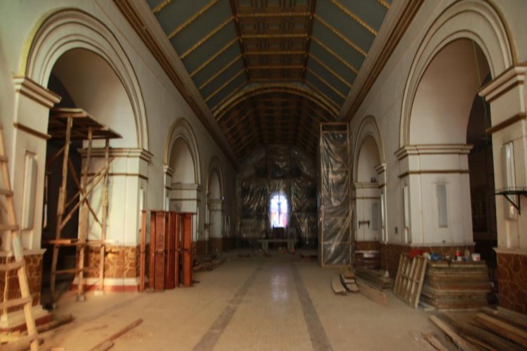 En noviembre concluye la primera etapa de refacción de la iglesia catedral de Tarija