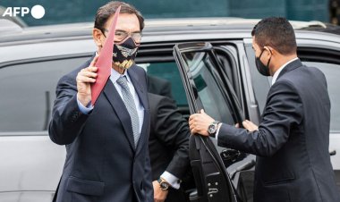 Vizcarra dice que deja la presidencia de Perú ‘con la frente en alto’