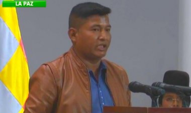 Arce destituye a Wilson Cáceres y posesiona a nuevo ministro de Desarrollo Rural