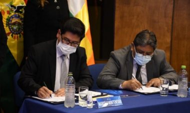 Gobierno y BCB firman el Programa Financiero para la «reconstrucción económica»