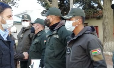 Gobierno inicia campaña para evitar segunda ola de Covid-19 en filas de la Policía