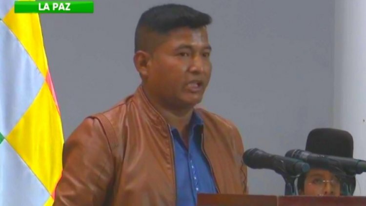 Arce destituye a Wilson Cáceres y posesiona a nuevo ministro de Desarrollo Rural