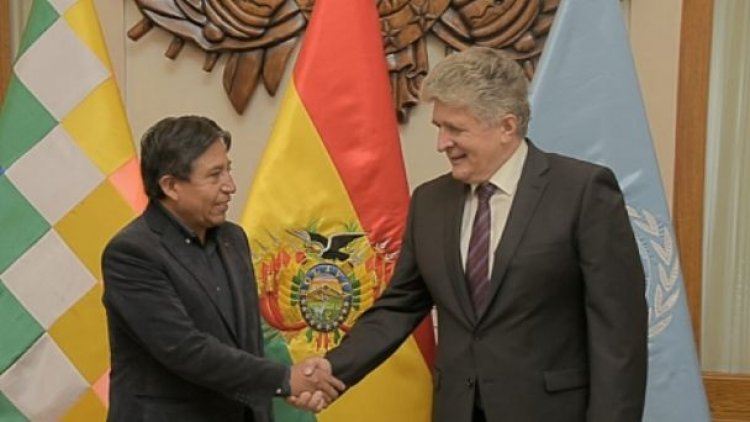 Choquehuanca se reúne con NNUU para «afianzar la cultura de paz»