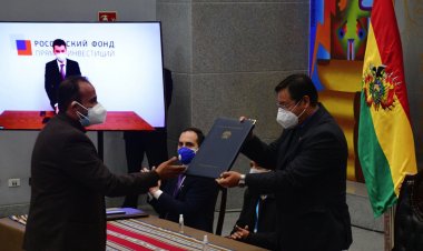 Arce: La compra de vacunas se hace sin intermediarios, no se va a especular con la salud