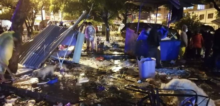 Cuatro personas fallecen tras la granizada en Sucre y sigue la búsqueda
