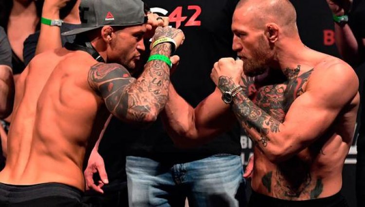 IMPACTANTE DERROTA POR NOCAUT DE CONOR MCGREGOR ANTE DUSTIN POIRIER EN UFC