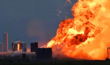 Starship de SpaceX: el prototipo de nave vuelve a explotar en su segundo intento de aterrizaje controlado