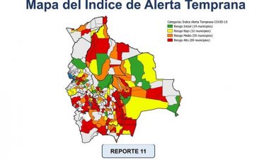 Covid-19: El número de municipios en Riesgo