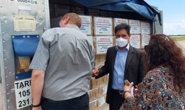 Llegan a Bolivia más de 15 toneladas de medicamentos para fortalecer la lucha contra la pandemia