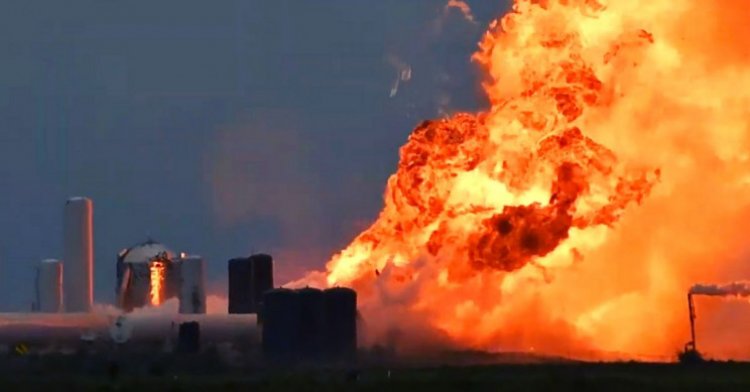 Starship de SpaceX: el prototipo de nave vuelve a explotar en su segundo intento de aterrizaje controlado