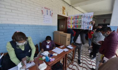 El TED suspende conteo de votos para Sucre, dispone repetir votación por 3 actas observadas