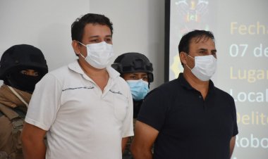 El Ministro de Gobierno presenta a los autores de delitos electorales en Pando