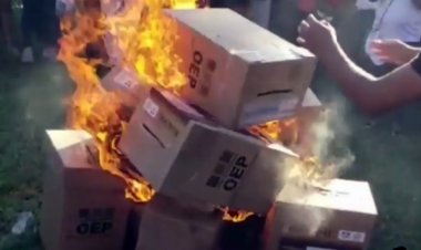 Suman dos los aprehendidos en Colpa Bélgica y se investiga a 15 vinculados con quema de ánforas