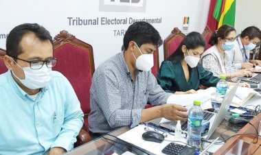 Concluye el cómputo de actas de la elección del Gobernador de Tarija
