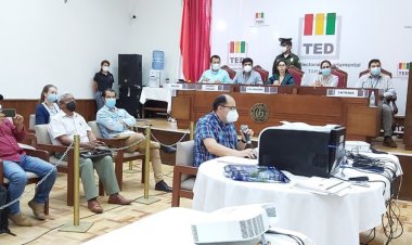 El TED Tarija presenta los resultados oficiales de la elección de autoridades departamentales, regionales y municipales