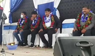 Alcalde de Monteagudo llama 'solteronas' a mujeres que abuchearon a Evo y dice que las 'atenderá'