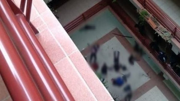 Una baranda de la UPEA cede y universitarios mueren al caer al vacío