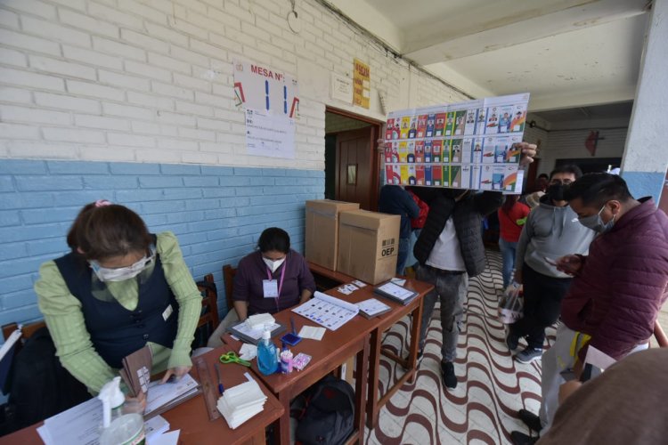 El TED suspende conteo de votos para Sucre, dispone repetir votación por 3 actas observadas