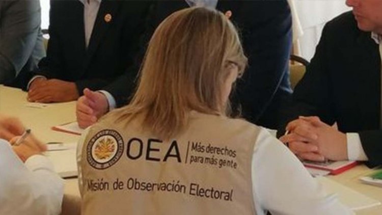 OEA observa lento conteo de votos, plazos de inhabilitación y falta de resultados preliminares