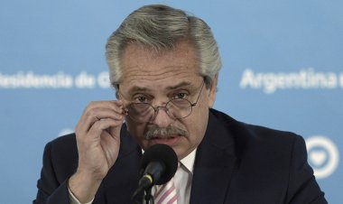 Presidente argentino Alberto Fernandez da positivo a COVID-19