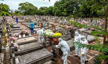 Brasil registra por primera vez más de 4.000 muertos por Covid en 24 horas