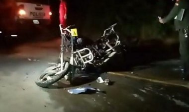 MUERE UNA PERSONA CALCINADA EN UN HECHO DE TRÁNSITO