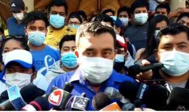 Álvaro Ruiz, candidato del MAS “Hoy venimos a reconocer el triunfo de UNIDOS”