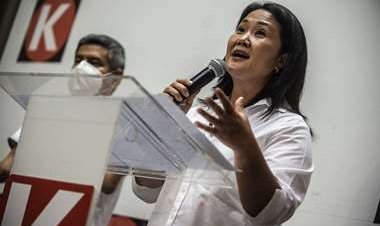 "No se meta en mi país", dice Keiko Fujimori a Evo Morales por balotaje en Perú