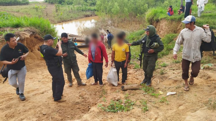 Dos indígenas fueron aprehendidos por quemar vivo a otro indígena