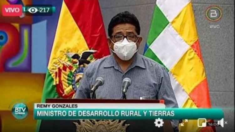Nuevo Ministro de Desarrollo Rural asume con el reto darle soberanía alimentaria a Bolivia