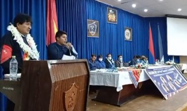 Evo en Oruro: «En el oriente boliviano son pandilleros»