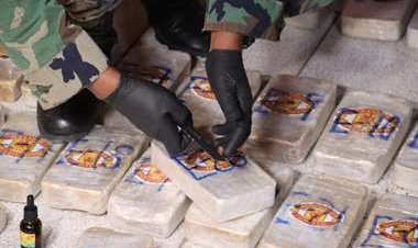 Felcn incauta 204 kilos de pasta base de cocaína producida en el área natural de San Matías