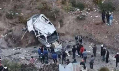 Identifican a los cinco funcionarios de la Gobernación de Potosí fallecidos en accidente de tránsito