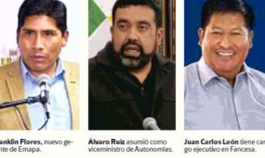 Tres candidatos derrotados del MAS ocupan cargos en el Estado