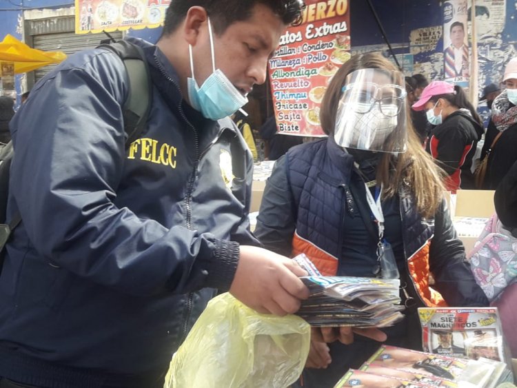 NUEVE PERSONAS FUERON APREHENDIDAS POR VENTA ILEGAL DE MATERIAL PORNOGRÁFICO