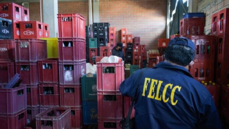 Envían a prisión a siete personas que falsificaban cerveza