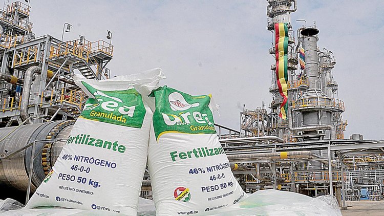 Urea boliviana interesa a 5 países; hay solo la mitad del pedido inicial
