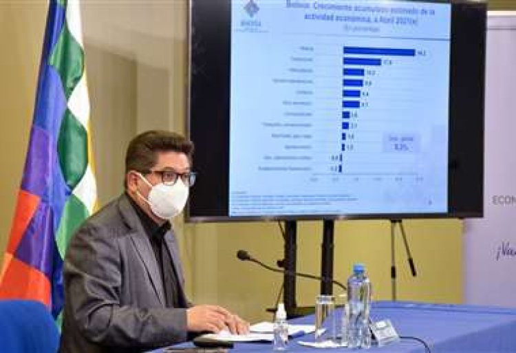 La economía boliviana crece un 5,3% al primer cuatrimestre, según el Gobierno