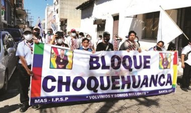 Desde el propio MAS emerge el llamado bloque Choquehuanca