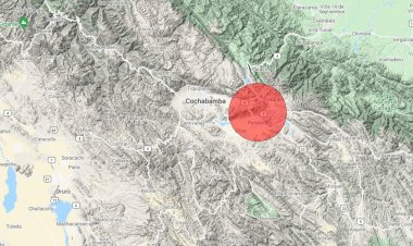 Sismo registrado en la provincia Tiraque se sintió en Punata y Sacaba