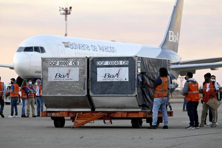Llegan al país 527.000 vacunas rusas Sputnik V anti COVID-19