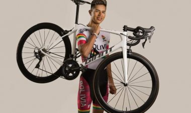 Bolivia participará por primera vez en el Mundial de Ruta con el ciclista Tarijeño Aramayo
