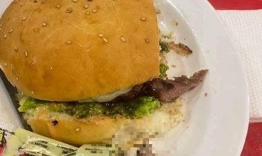 Investigan presunto hallazgo de restos de un dedo en una hamburguesa